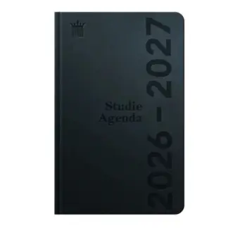 Ryam Studie agenda Deluxe 2026/2027 hardcover zwart