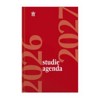 Ryam Studie agenda 2026/2027 hardcover rood