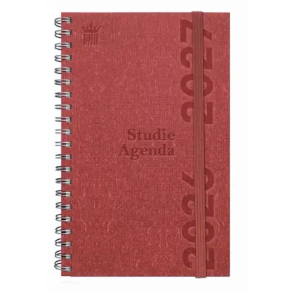 Ryam Studie agenda met ringband 2026/2027 Eco rood