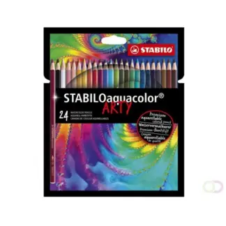 StabiloAquacolor aquarel potloden 24 stuks