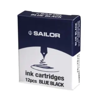 Sailor Jentle inktpatronen Blue/Black