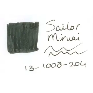 Sailor Shikiori vulpen inkt Miruai Sample 3 ml.