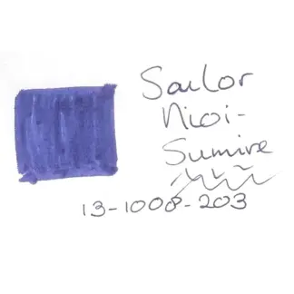 Sailor Shikiori vulpen inkt Nioi-sumire Sample 3 ml.