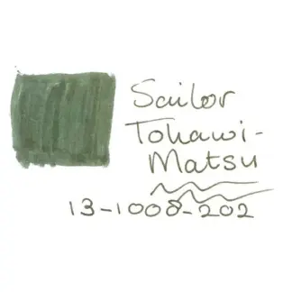 Sailor Shikiori vulpen inkt Tokiwa-Matsu Sample 3 ml.