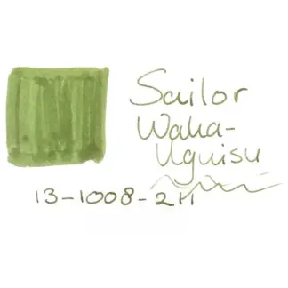 Sailor Shikiori vulpen inkt Waka-Uguisu Sample 3 ml.