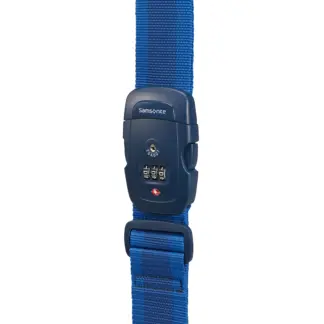 Samsonite Accessoires Luggage strap/ kofferriem blue