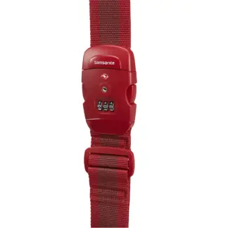 Samsonite Accessoires Luggage strap/ kofferriem red
