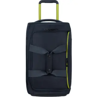 Samsonite Respark Duffel met wielen 55x32x27cm Midnight Blue/Lime