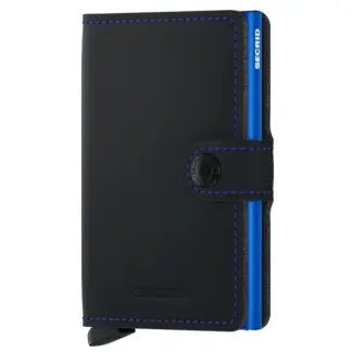 Secrid Miniwallet Matte black/blue