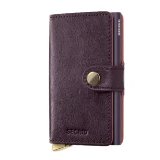 Secrid Premium+ Style Miniwallet Basco Bordeaux