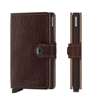Secrid Miniwallet Vegetable Tanned Espresso / Brown
