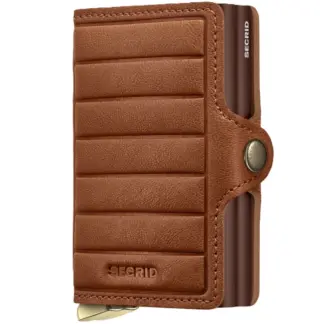 Secrid Premium+ Style Twinwallet Emboss Lines Cognac