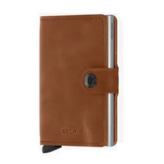 Secrid Miniwallet Vintage Cognac / Silver