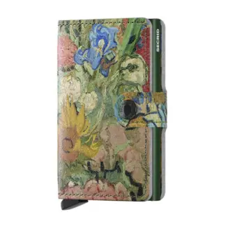 Secrid (L.E.) Miniwallet ART Flowers Bouquet, Vincent van Gogh