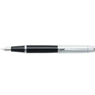 Sheaffer 300 Glossy Black Laque Bright Chrome vulpen