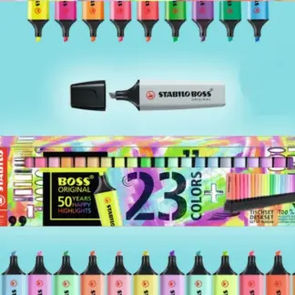 Stabilo deskset van 23 Boss Original markeerstiften