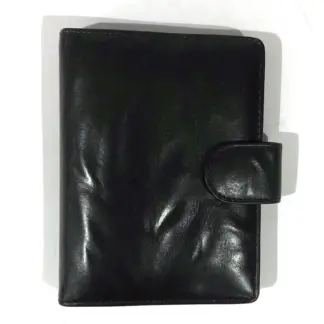 Succes Mini Wrinkled agenda-omslag Zwart