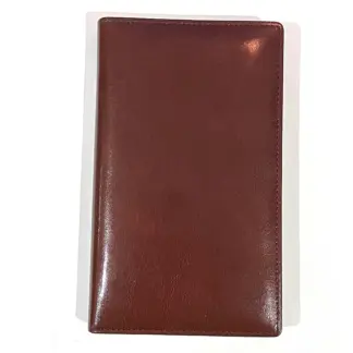Succes Standard Deluxe Slim agenda-omslag Cognac zonder sluitclip