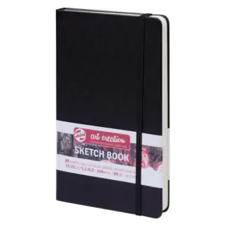 Royal Talens Art Creations Schetsboek Zwart 13 x 21 cm 140 g 80 Vellen