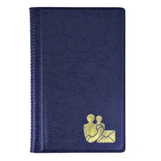Kangaro Telefoonregister/Adresboek spiraal A-Z Blauw