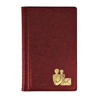Kangaro Telefoonregister/Adresboek spiraal A-Z Rood
