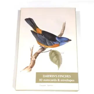 Museum of Zoology blanco wenskaartjes Darwin's Finches