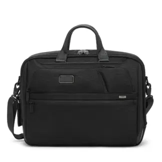 Tumi Alpha Large 17" Briefcase Black