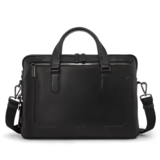Tumi Harrison Sycamore Slim Brief Black Bombe