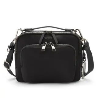 Tumi Voyageur Teghan Crossbody Black/Gunmetal