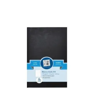 Soho Blanco Boek A5 harde kaft 140 grams papier chamois