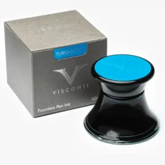 Visconti inktpotje Turqouise