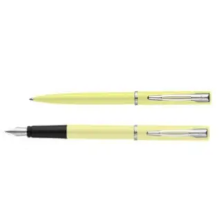 Waterman Allure Pastel Yellow set (balpen+vulpen)