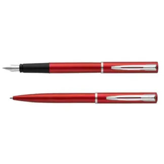 Waterman Allure Red set (balpen+vulpen)