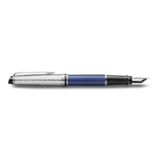 Waterman Expert Deluxe Metallic Blue CT vulpen