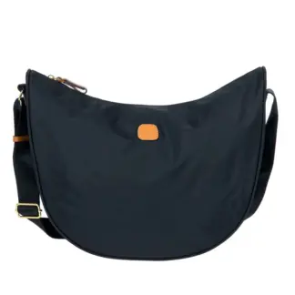 Bric's X bag Halfmoon Shoulderbag Large Ocean Blue