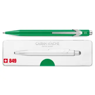 Caran d'Ache 849 Metal X balpen Green