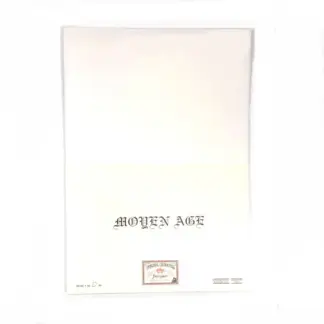 Crown Mill A4 Moyen Age Notepad / Schrijfblok wit
