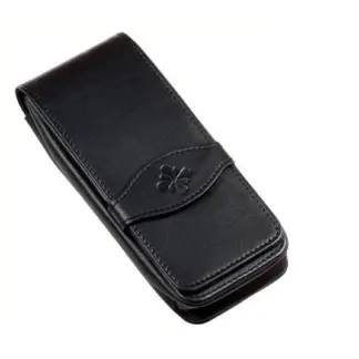 Diplomat Lederen Penetui voor 4 Pennen Black