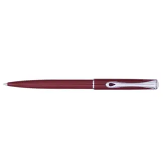 Diplomat Traveller Laquer Dark Red CT balpen