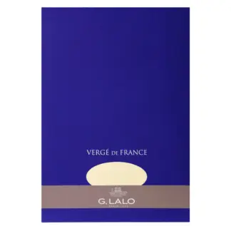 G.Lalo Vergé de France A4 Schrijfblok Ivoorwit