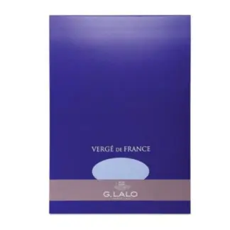 G.Lalo Vergé de France A5 Schrijfblok Lichtblauw