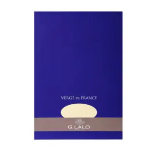 G.Lalo Vergé de France A5 Schrijfblok Ivoorwit