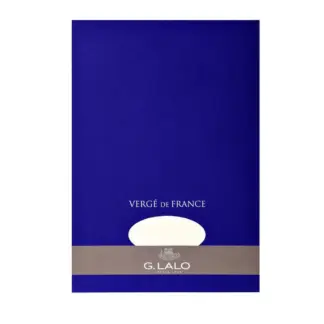 G.Lalo Vergé de France A5 Schrijfblok Wit