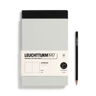 Leuchtturm1917 Double A5 Medium Jottbook Blanco Grey / Black (set van 2)