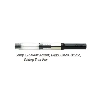 Lamy converter(Accent, Logo, St, Linea, Studio, CP1, Dialog3, Pur) Z27