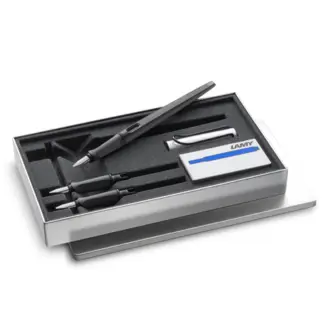 Lamy Joy Kalligrafieset Matzwart/Aluminium