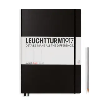 Leuchtturm1917 B5 Composition Notitieboek met zachte kaft blanco Black