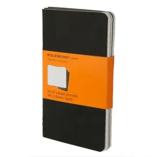 Moleskine Cahiers Journal Pocket Notebook Ruled black