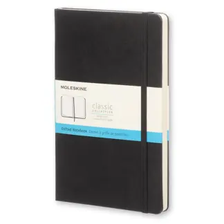 Moleskine Dotted Notebook Large met harde cover Black