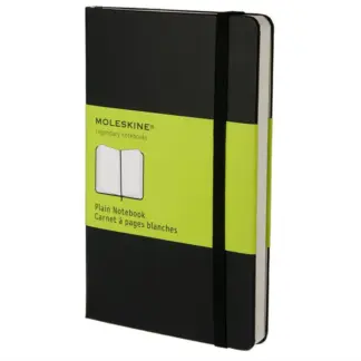 Moleskine Plain Notebook Pocket hard cover black